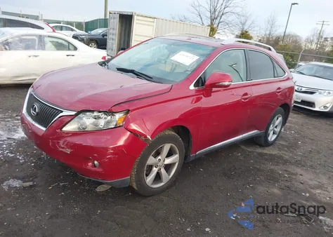 2010 Lexus Rx 350 из США, поврежденный, VIN 2T2BK1BA9AC015274